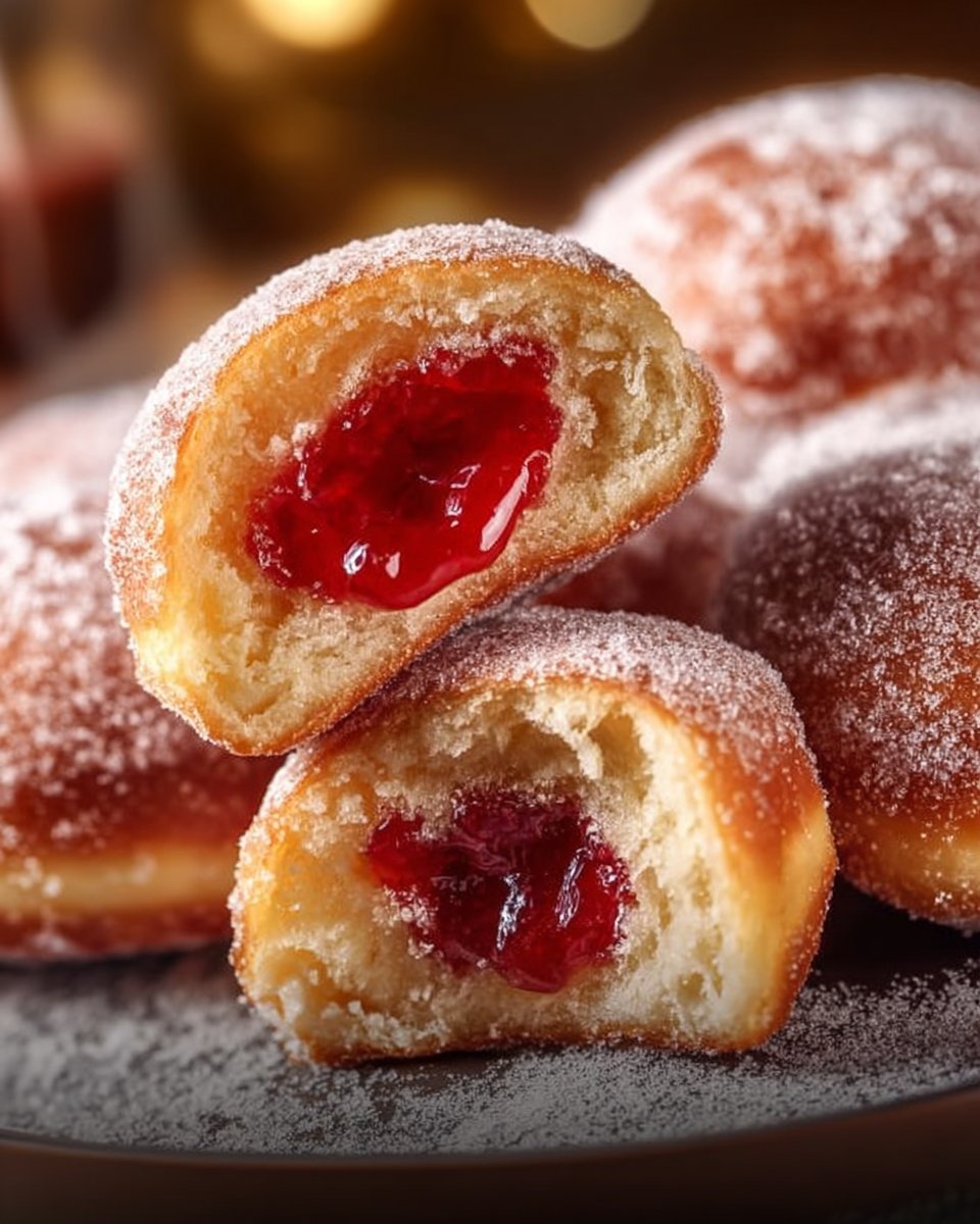 Classic Jelly Donuts