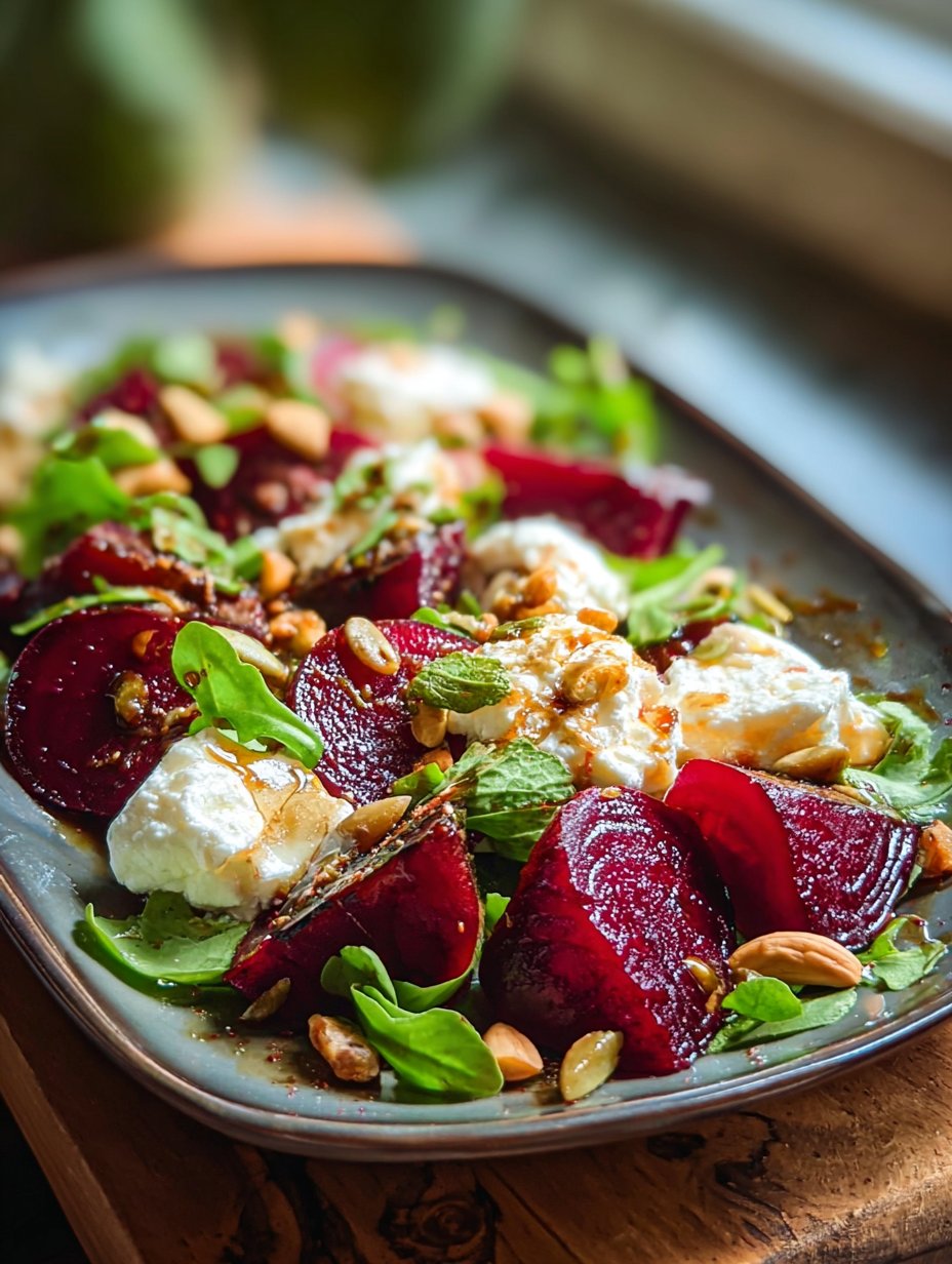 Beet & Goat Cheese Salad
