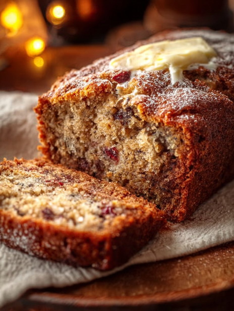 Christmas Banana Bread
