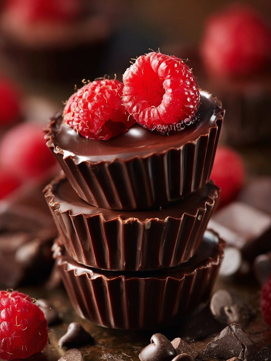 Chocolate Raspberry Cups