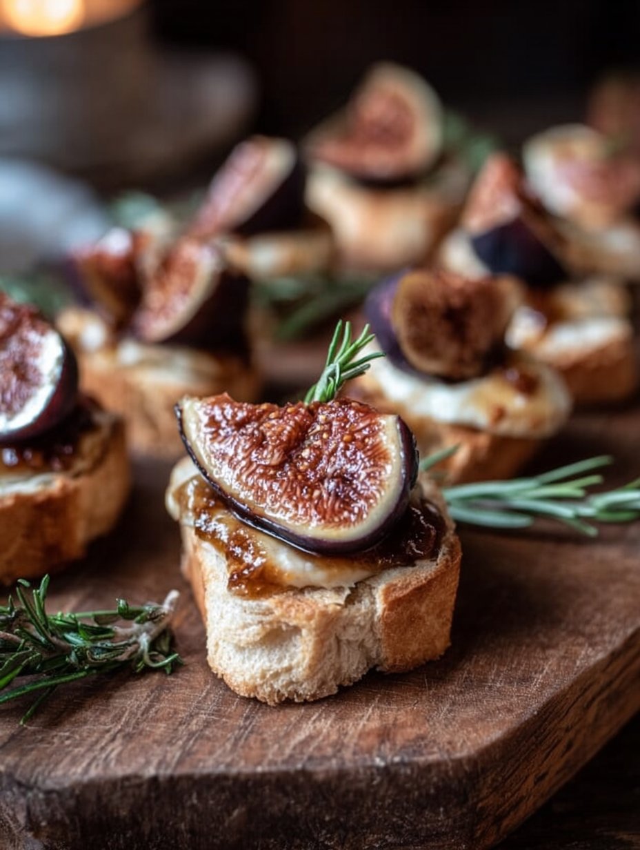 Fig Brie Bites