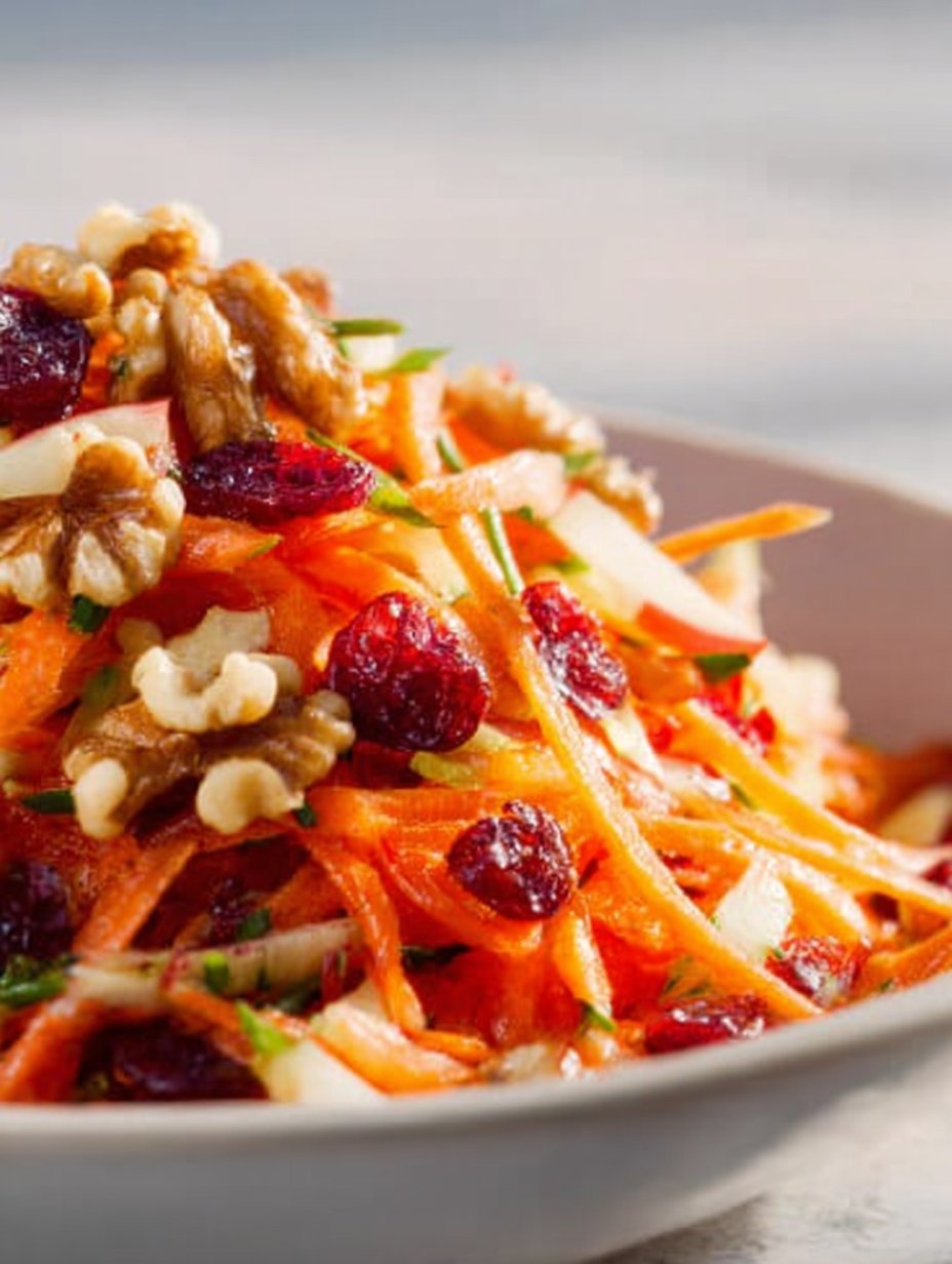 Apple Cranberry Carrot Salad