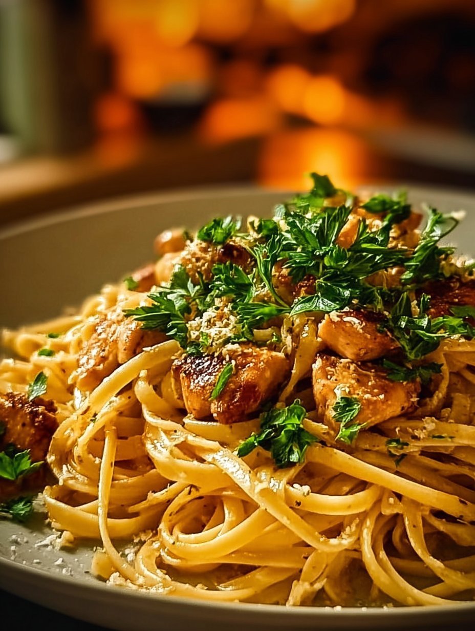 Irresistibly Easy Cowboy Butter Chicken Linguine