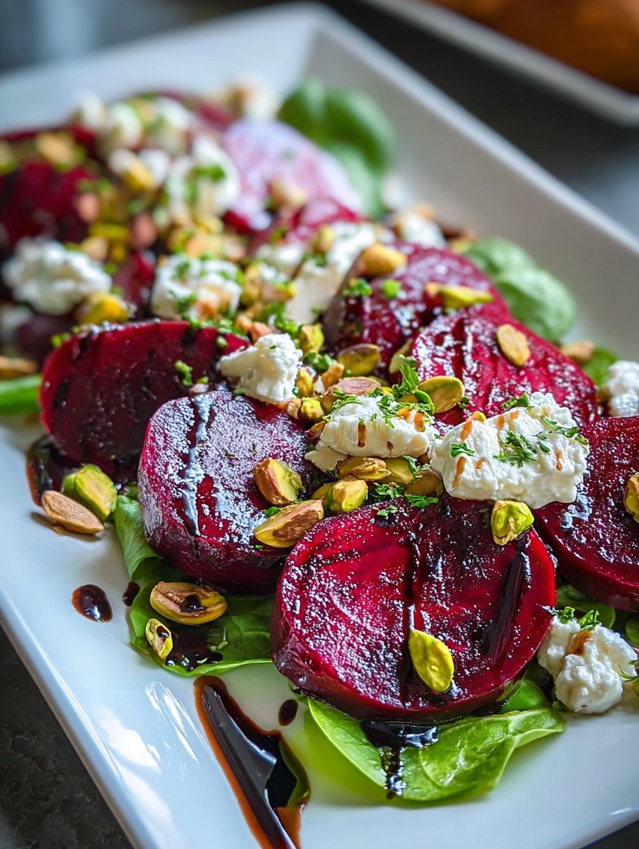 Beet & Goat Cheese Salad