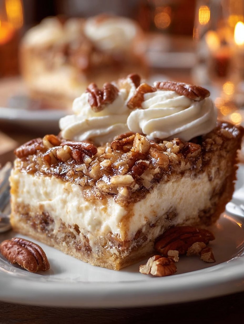Pecan Cream Deep Dish Pie