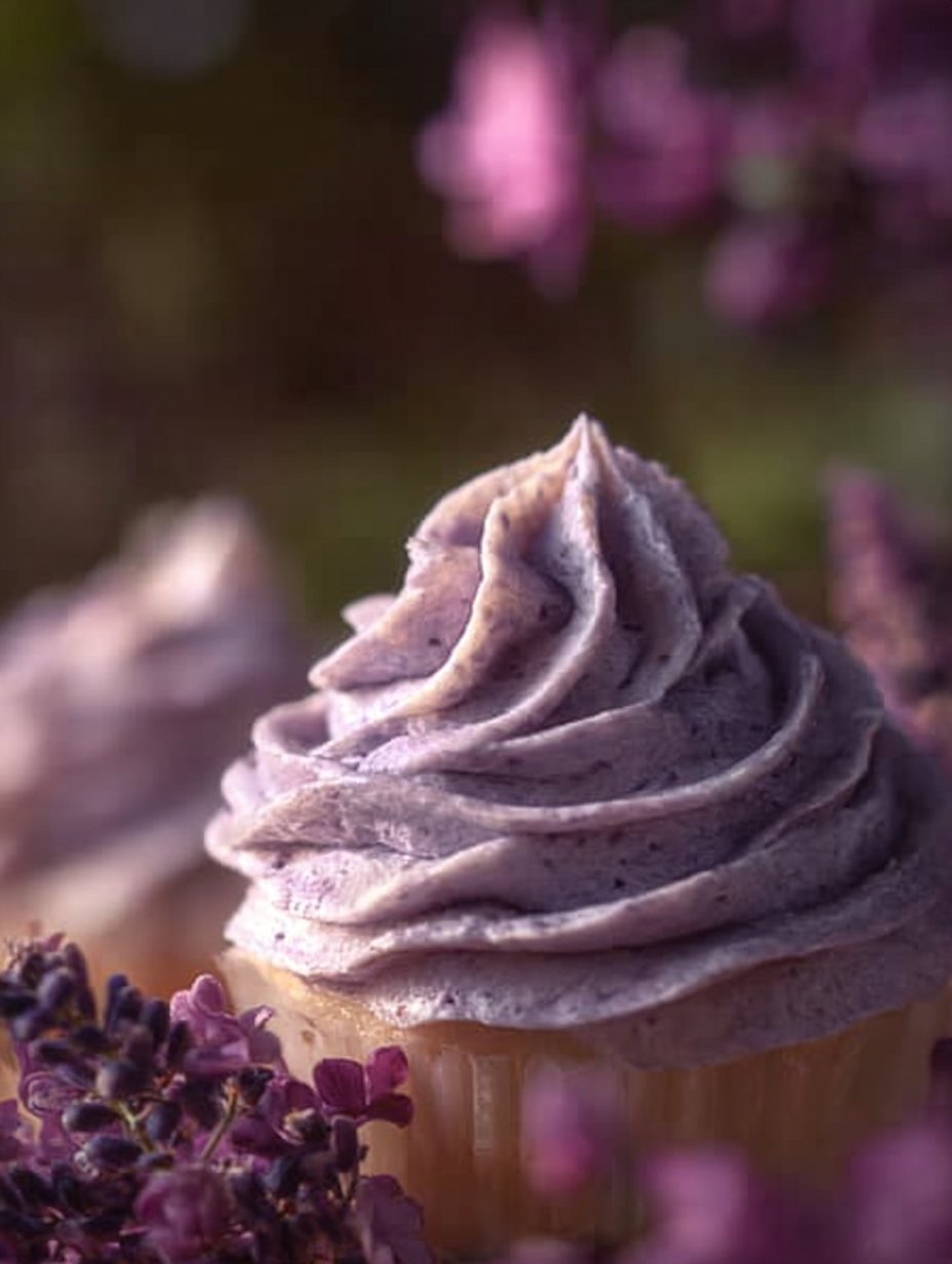 Lavender Buttercream Frosting