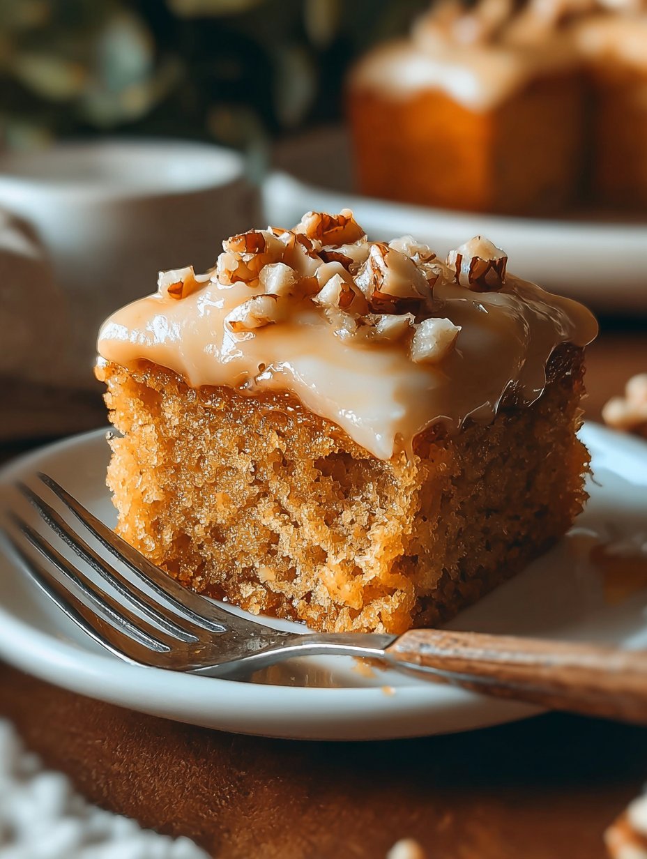 Grandma's Famous Sweet Potato Butter Cake