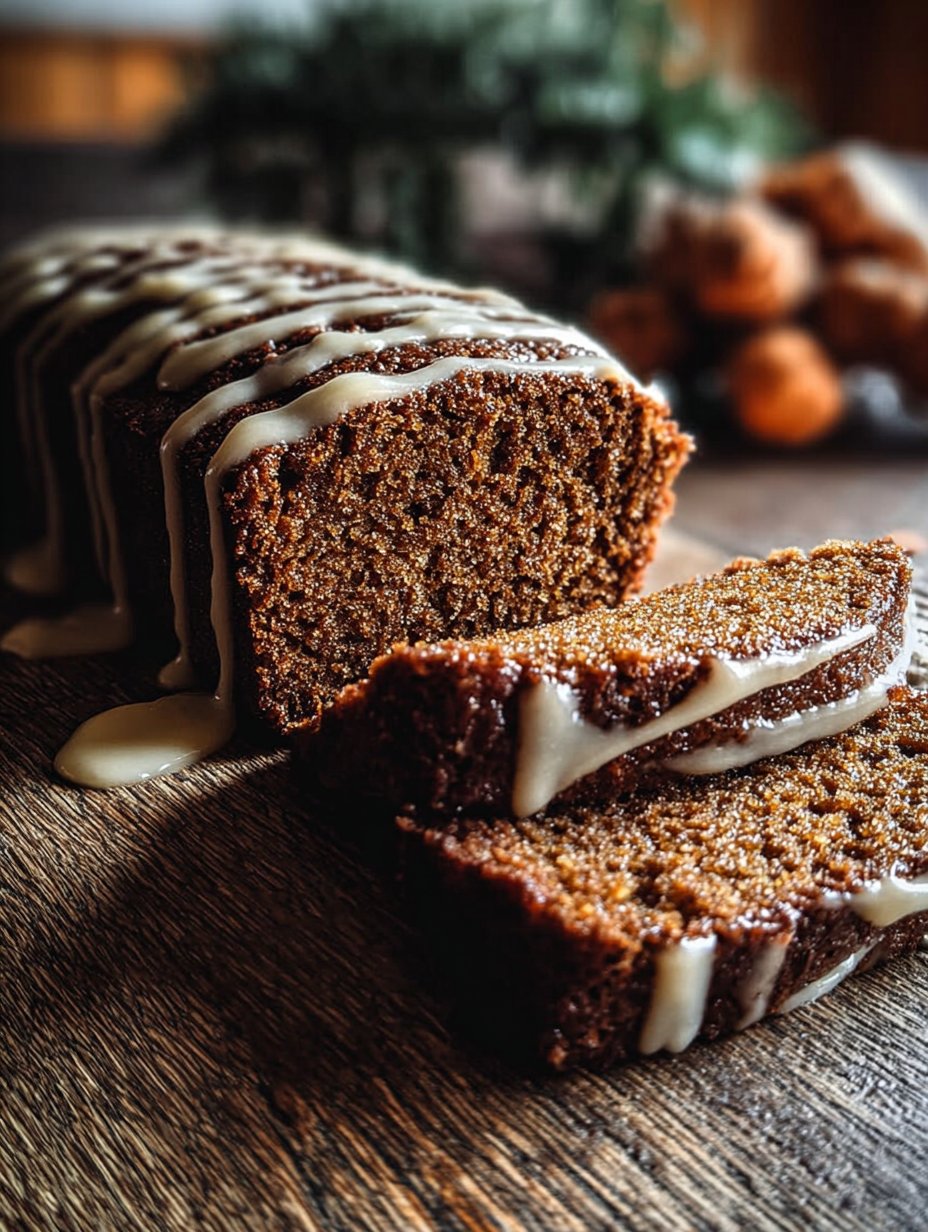 Amazing Spiced Gingerbread Loaf Recipe (Holiday Smells)