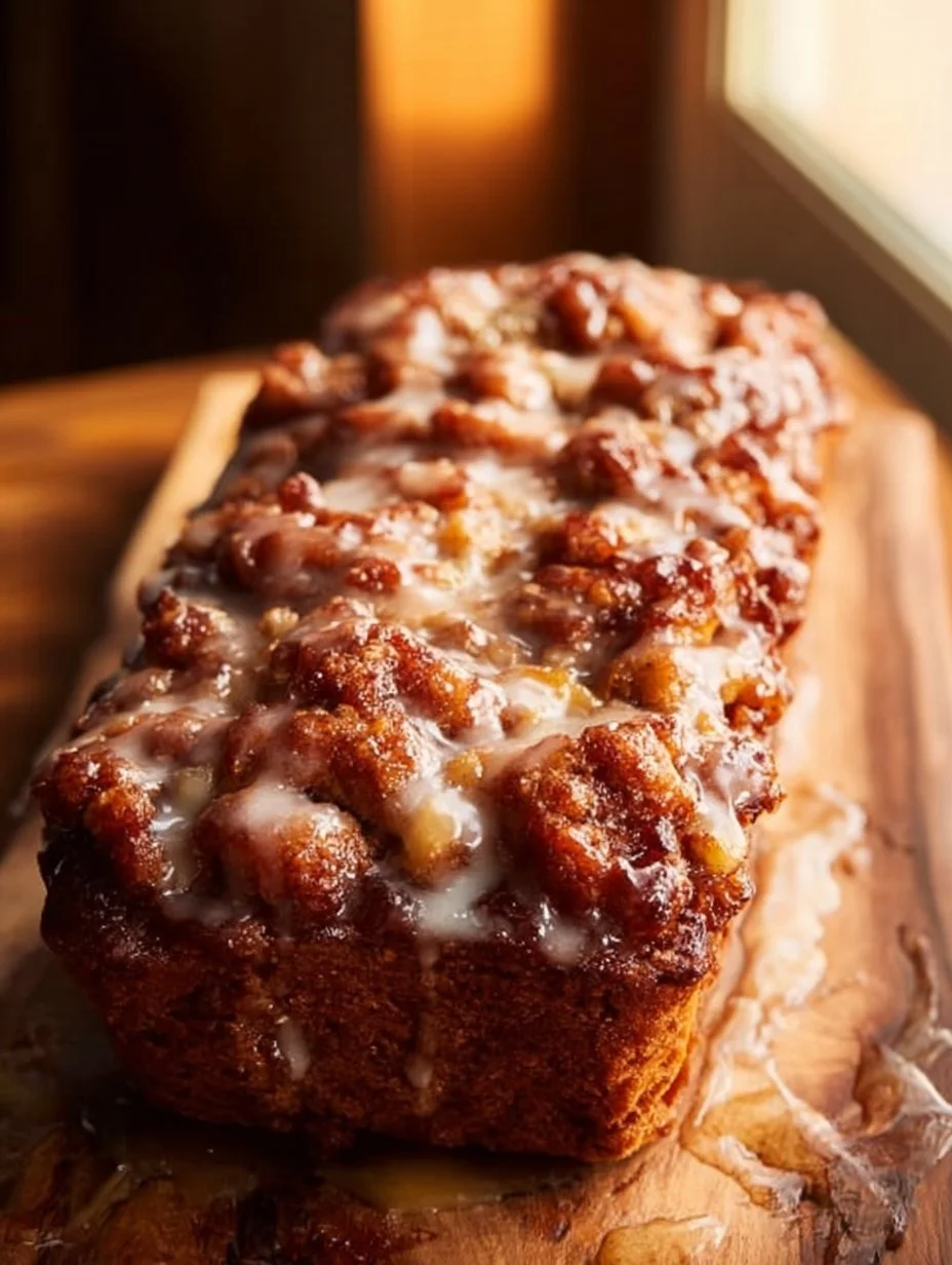 Amish Apple Fritter Bread