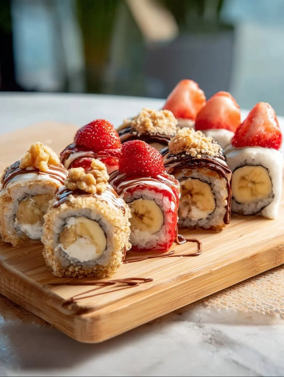 Banana Sushi Rolls