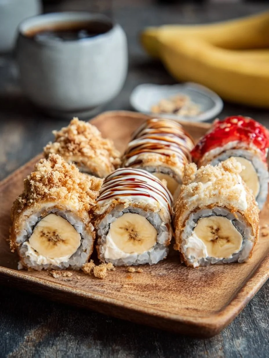Banana Sushi Rolls