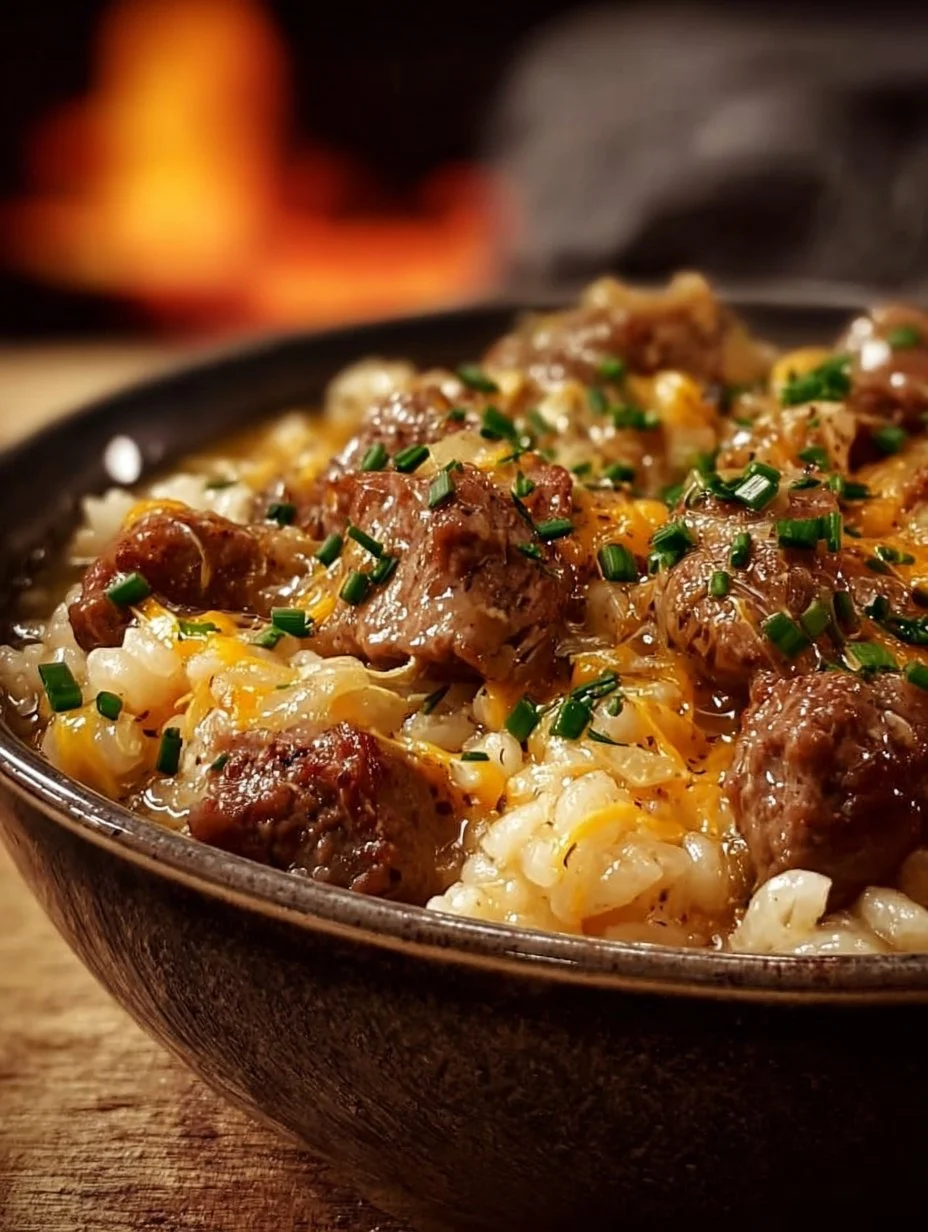 Beefy Garlic Butter Bowl