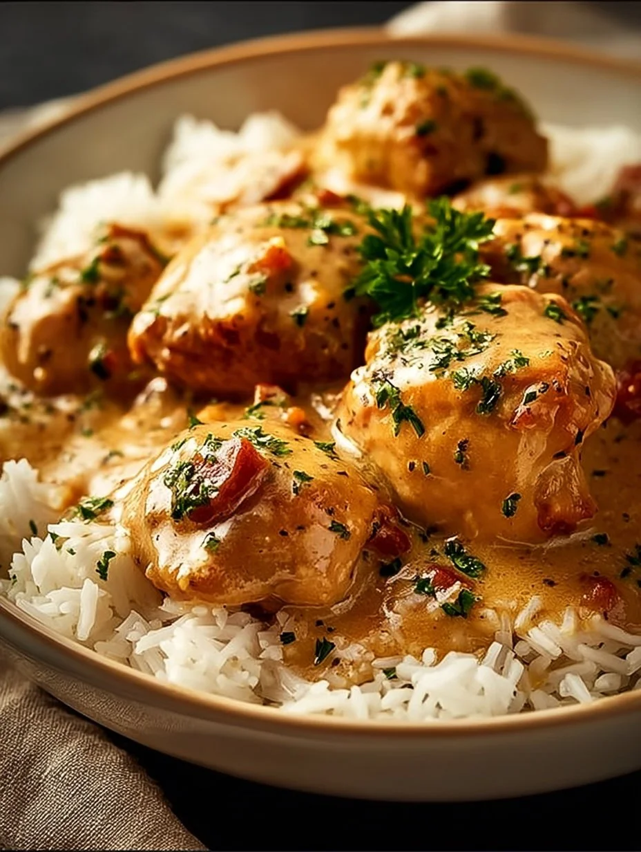 Best Smothered Chicken and Rice Recipe
