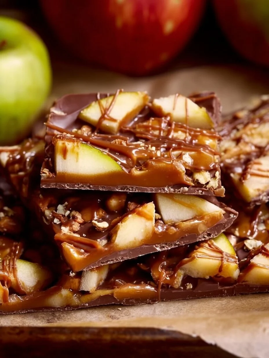 Caramel Apple Bark