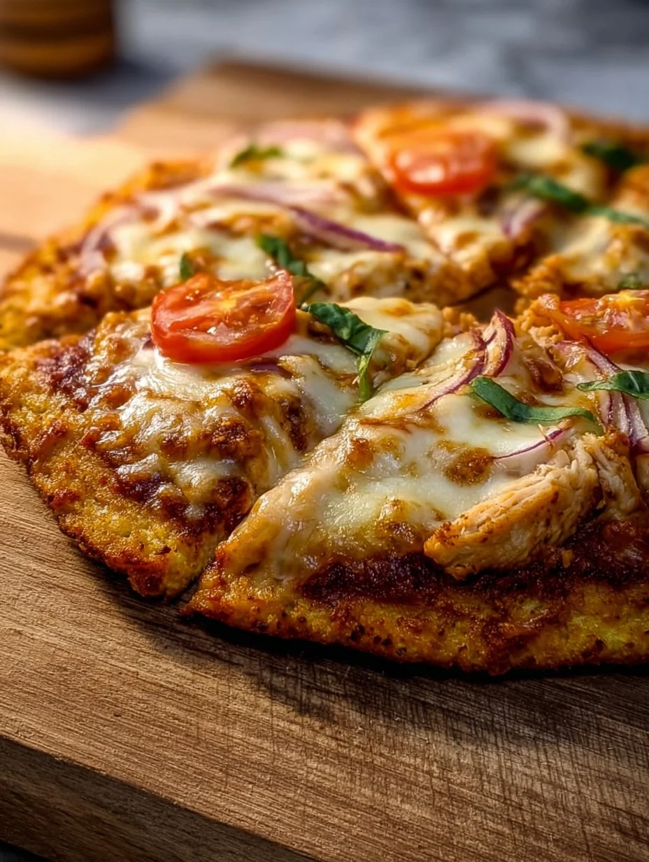 Chicken Crust Pizza