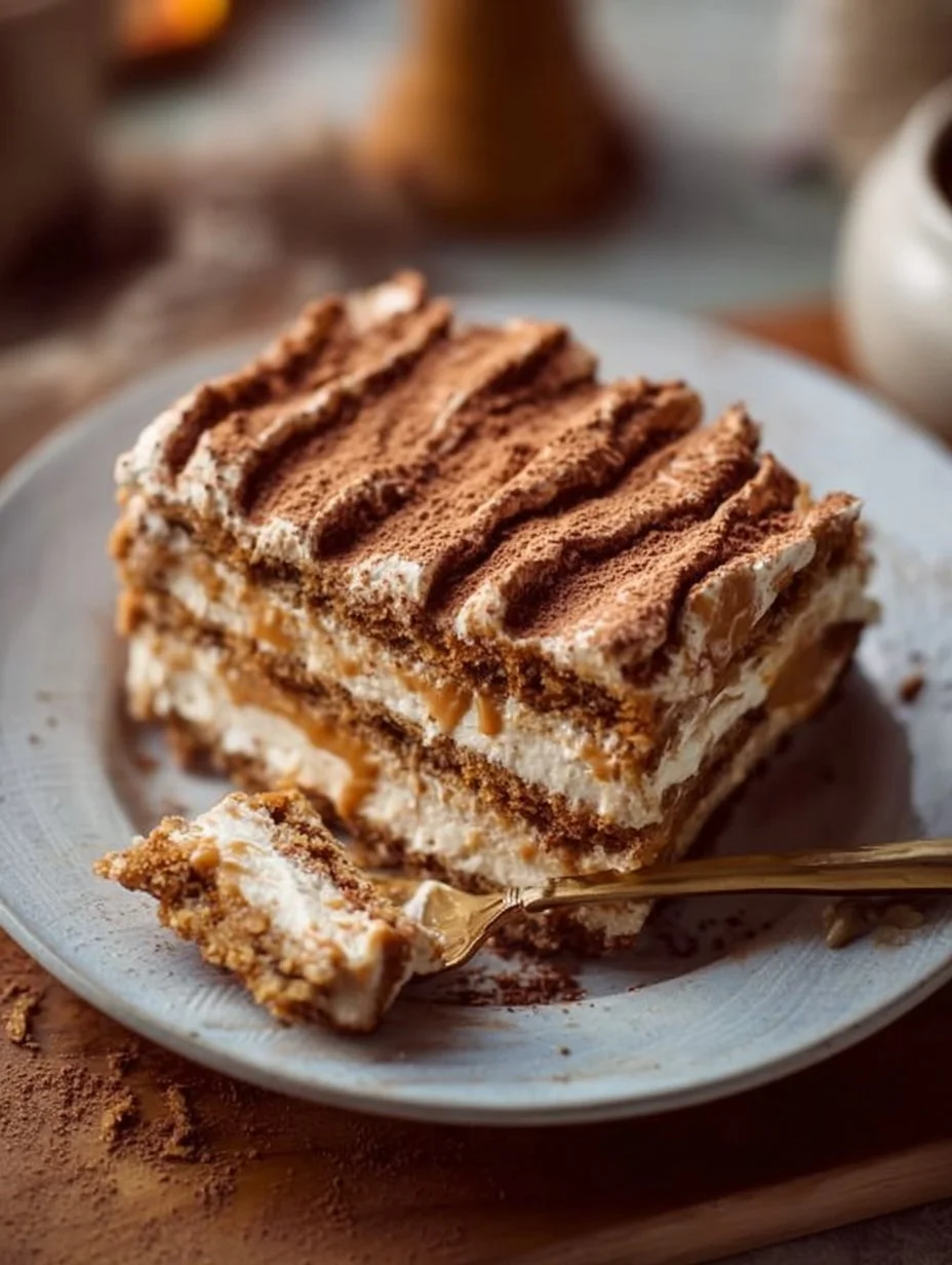 Cookie Butter Icebox Cake