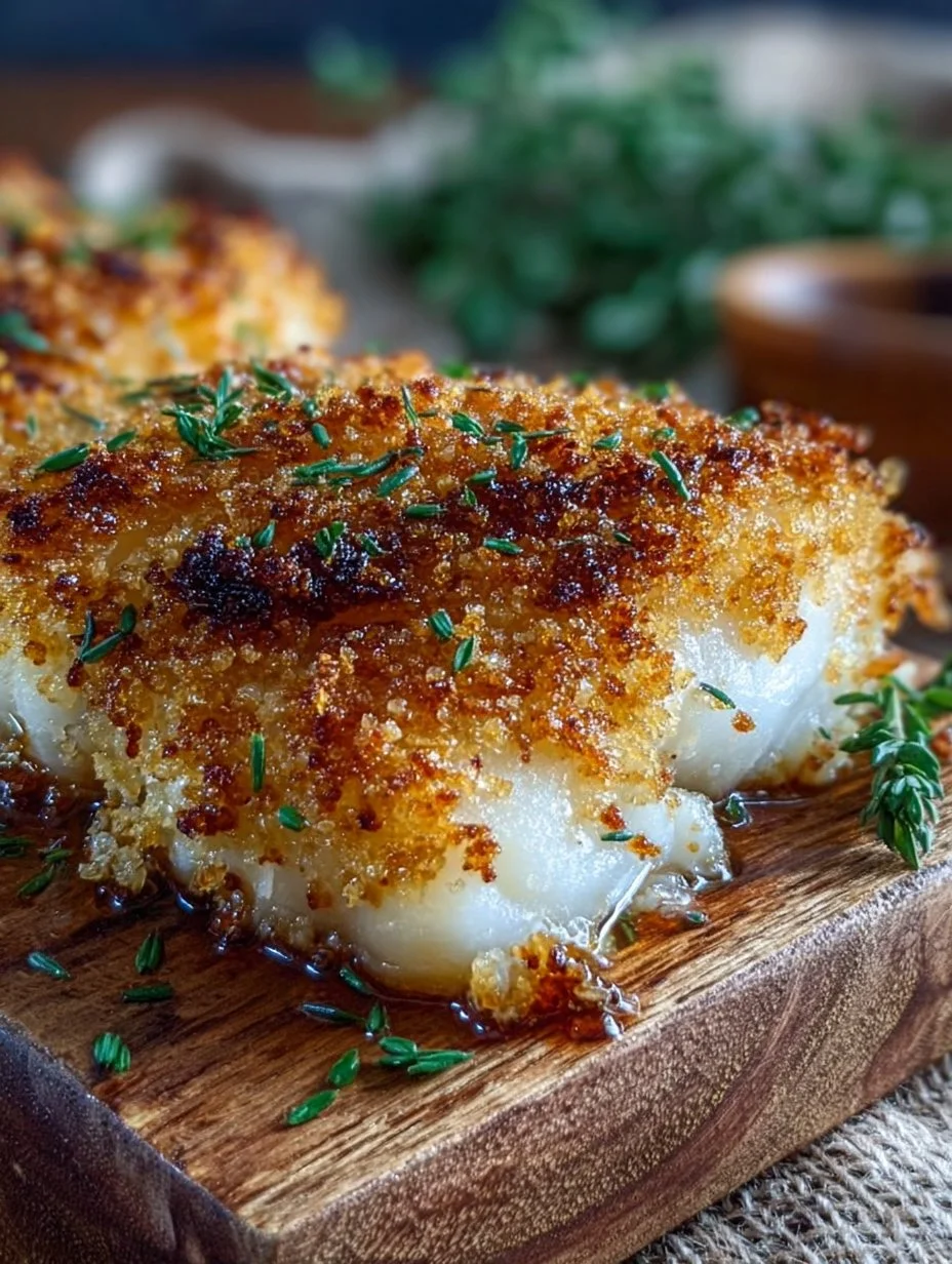 Crispy Air Fryer Parmesan Crusted Cod