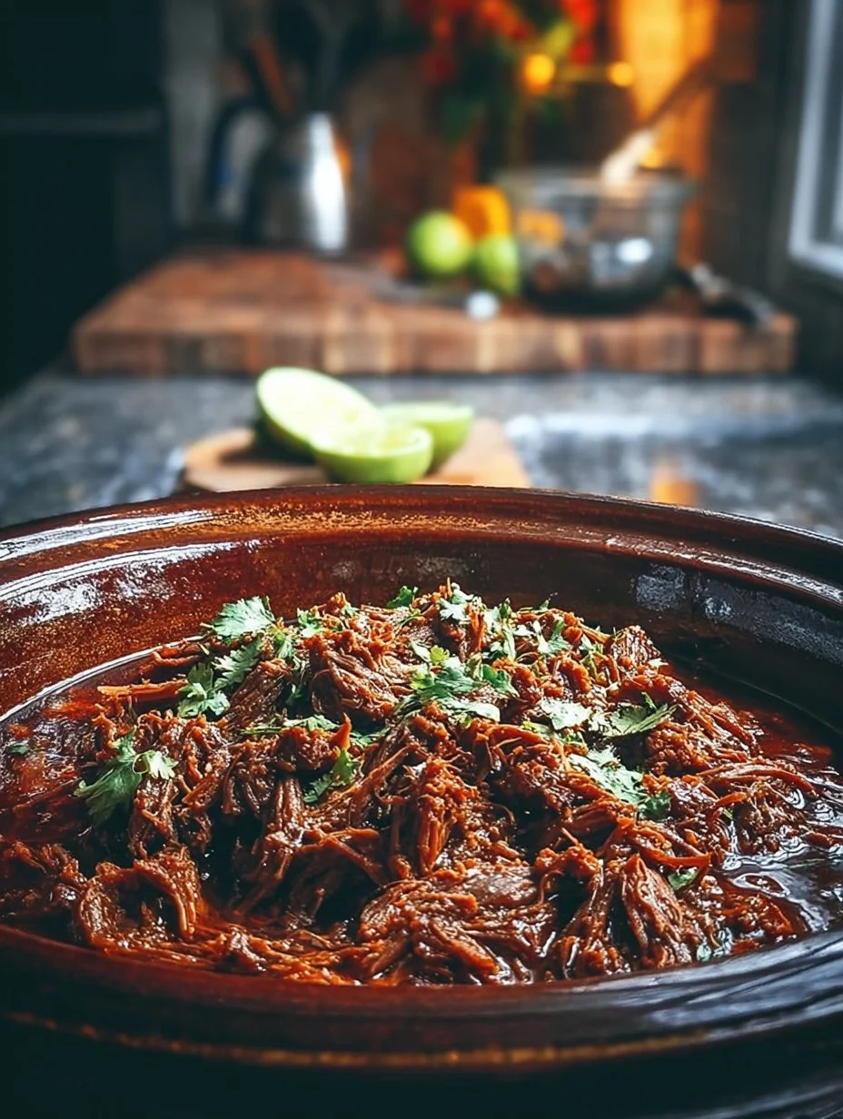 Crockpot Barbacoa Beef