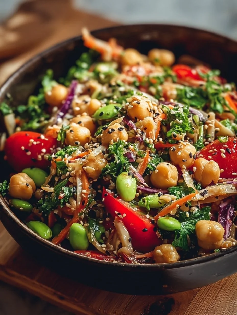 Crunchy Thai Chickpea Salad