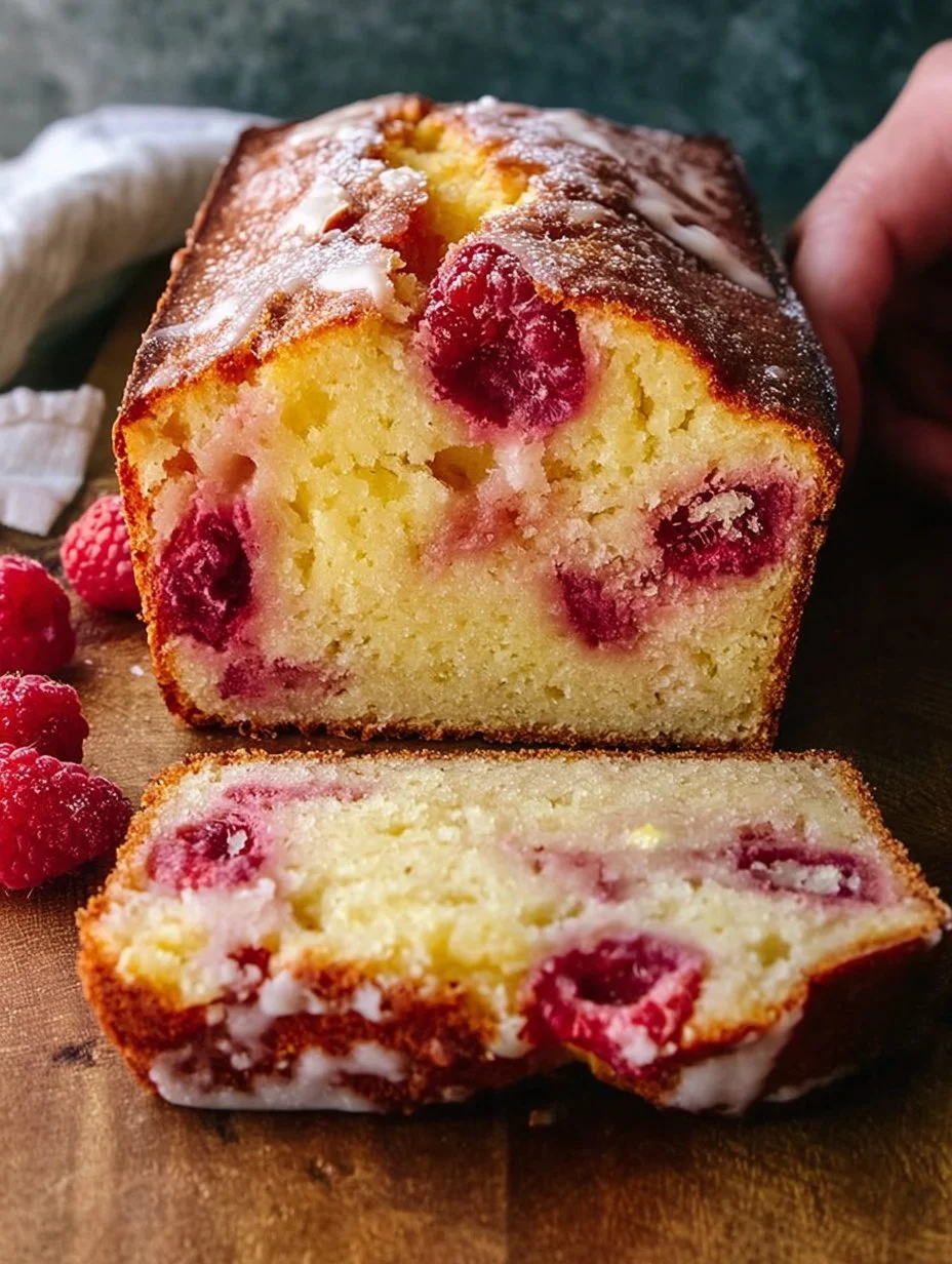 Gluten-Free Raspberry Lemon Loaf