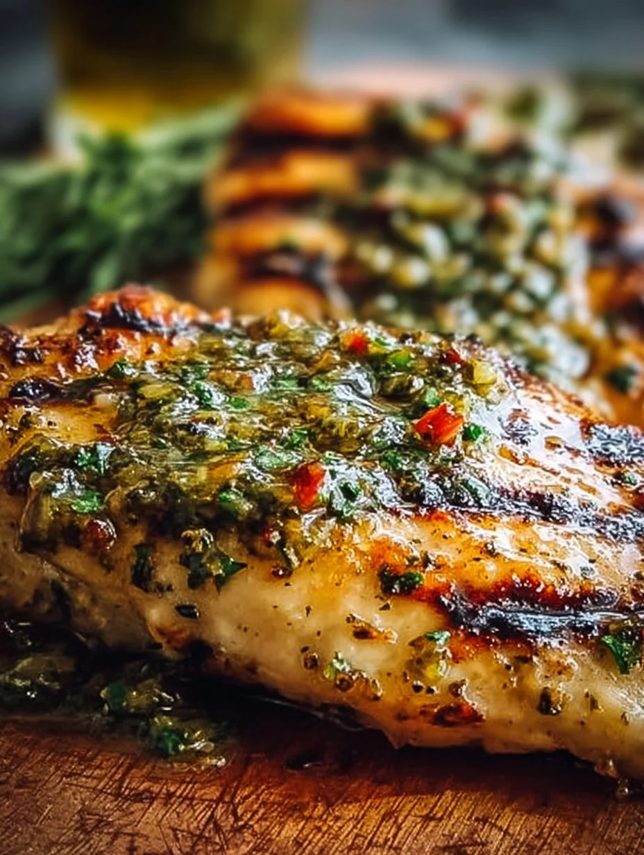Grilled Salsa Verde Pepper Jack Chicken