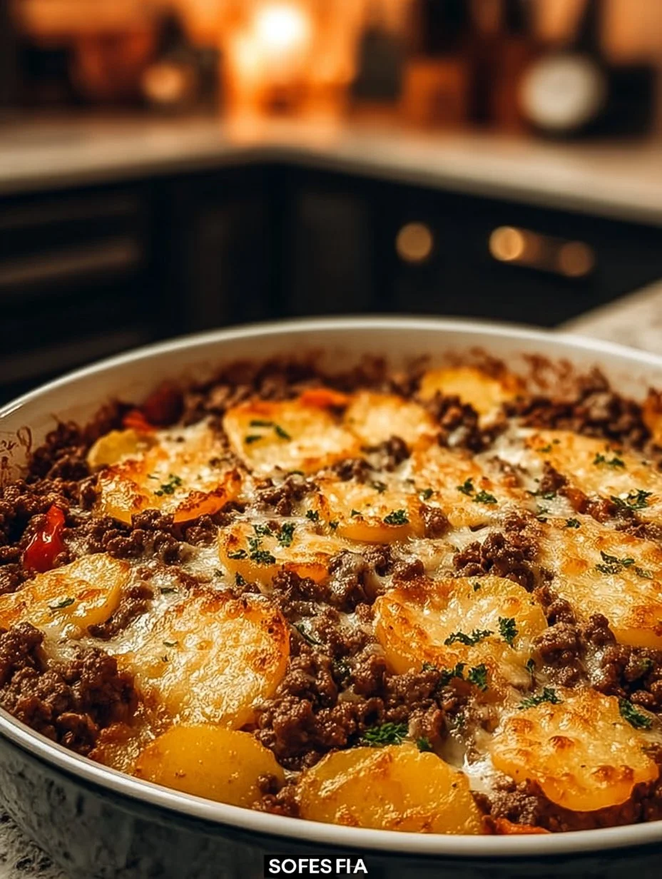 Hobo Casserole Ground Beef