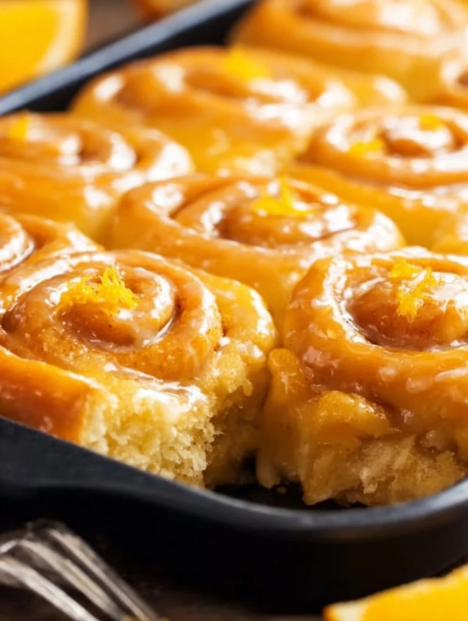 Homemade Orange Rolls