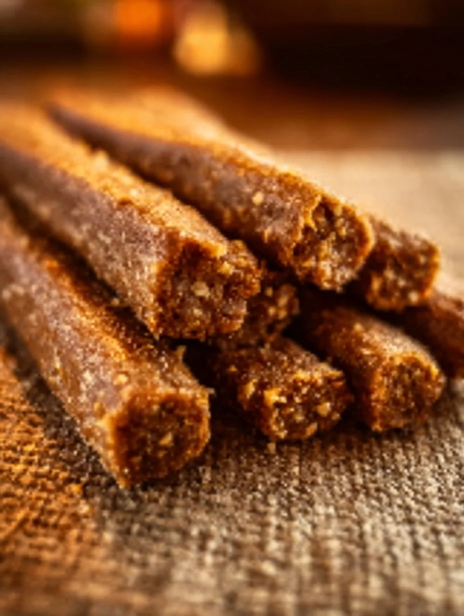 Homemade Pumpkin & Oatmeal Dog Snack Sticks
