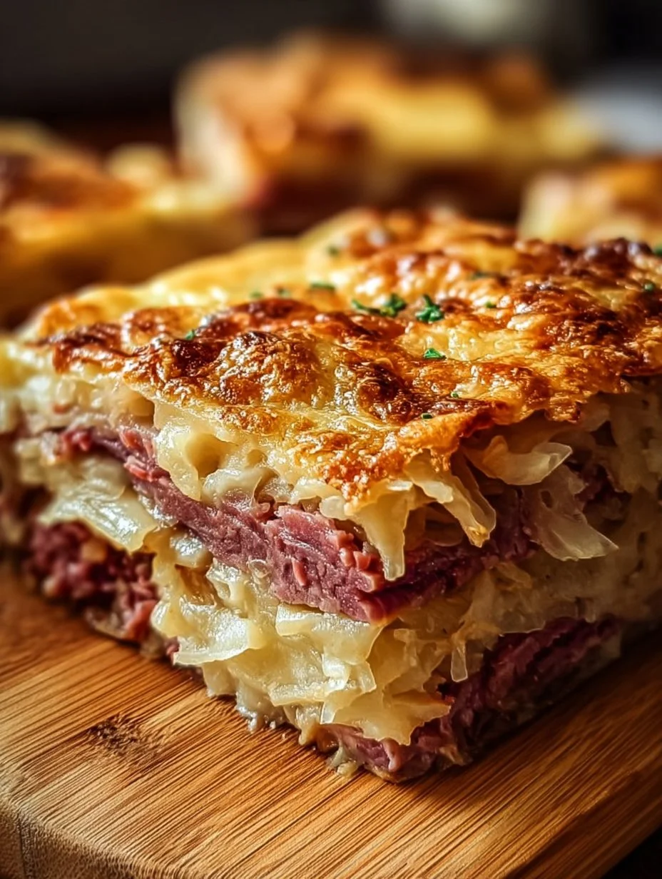Homemade Reuben Bake