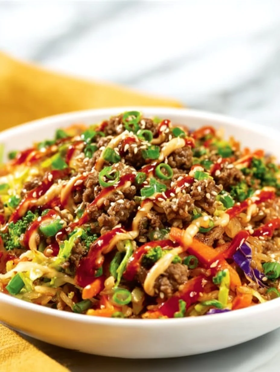 Insanely Flavorful Eggroll In A Bowl