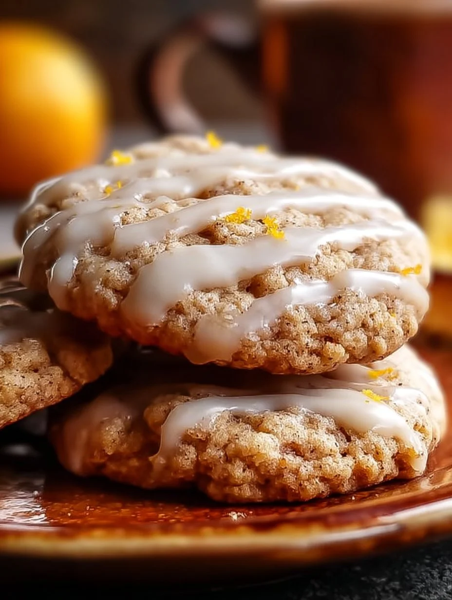 Irresistible Spiced Orange Clove Cookies with Zesty Glaze