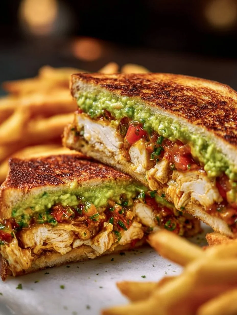 Loaded Chicken & Avocado Sandwich
