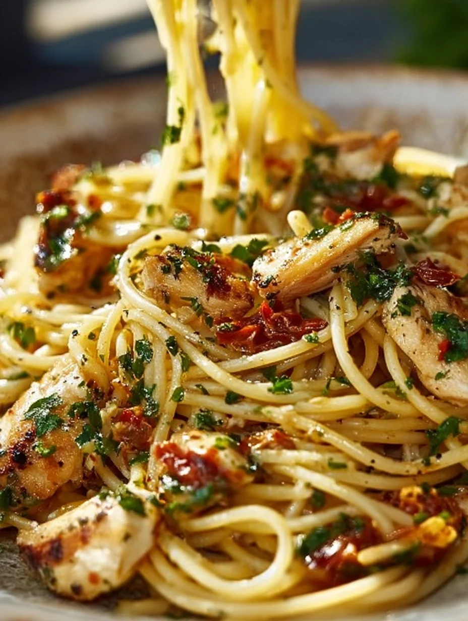 Monterey Chicken Spaghetti