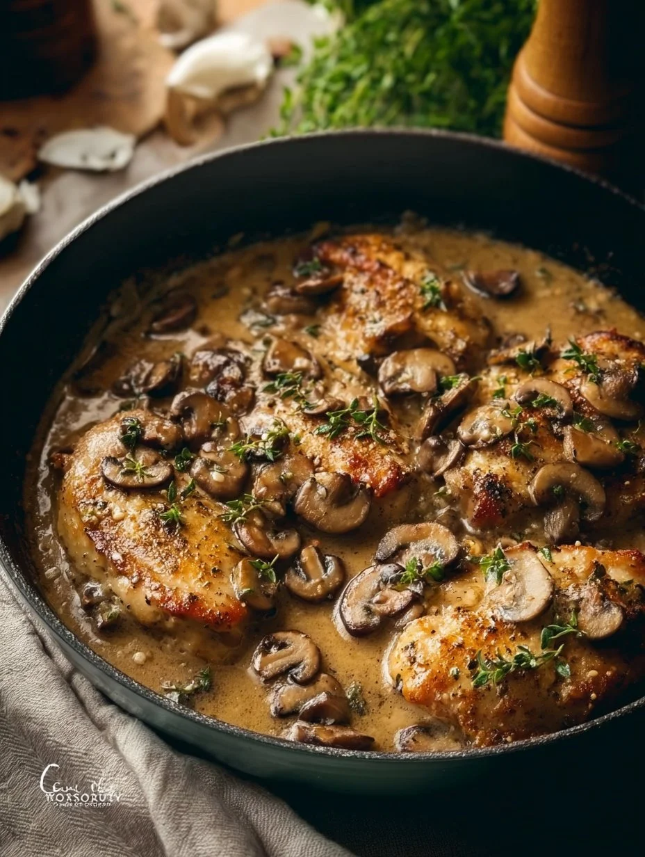 Mushroom Chicken