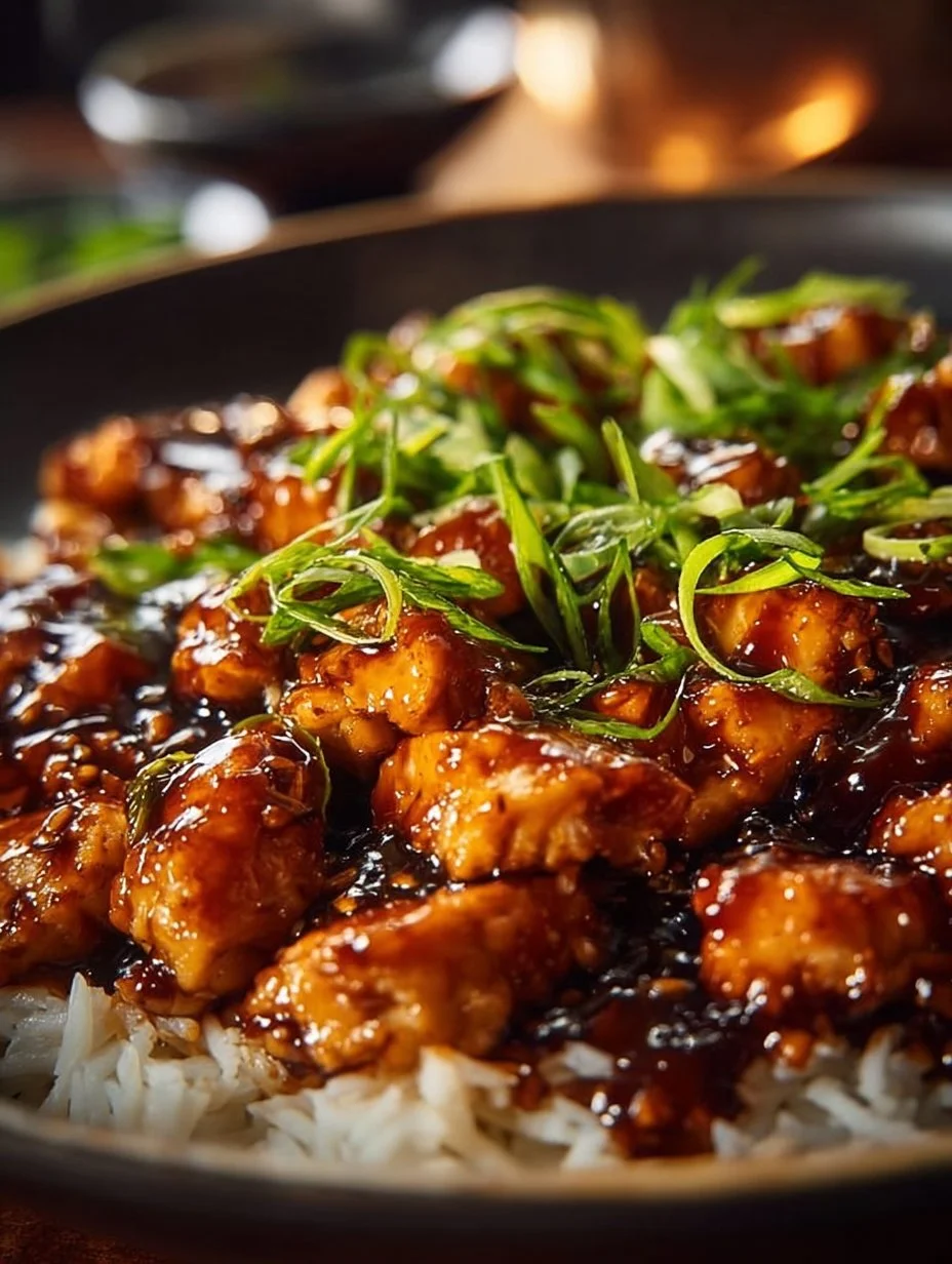 One-Pan Honey BBQ Chicken and Rice