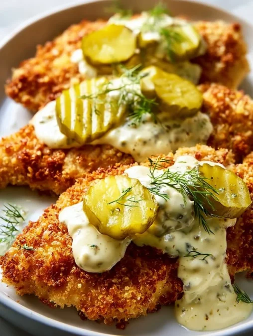 parmesan chicken dill pickle ranch - parmesan chicken with dill pickle ranch 2026 01 21 181621 508x6