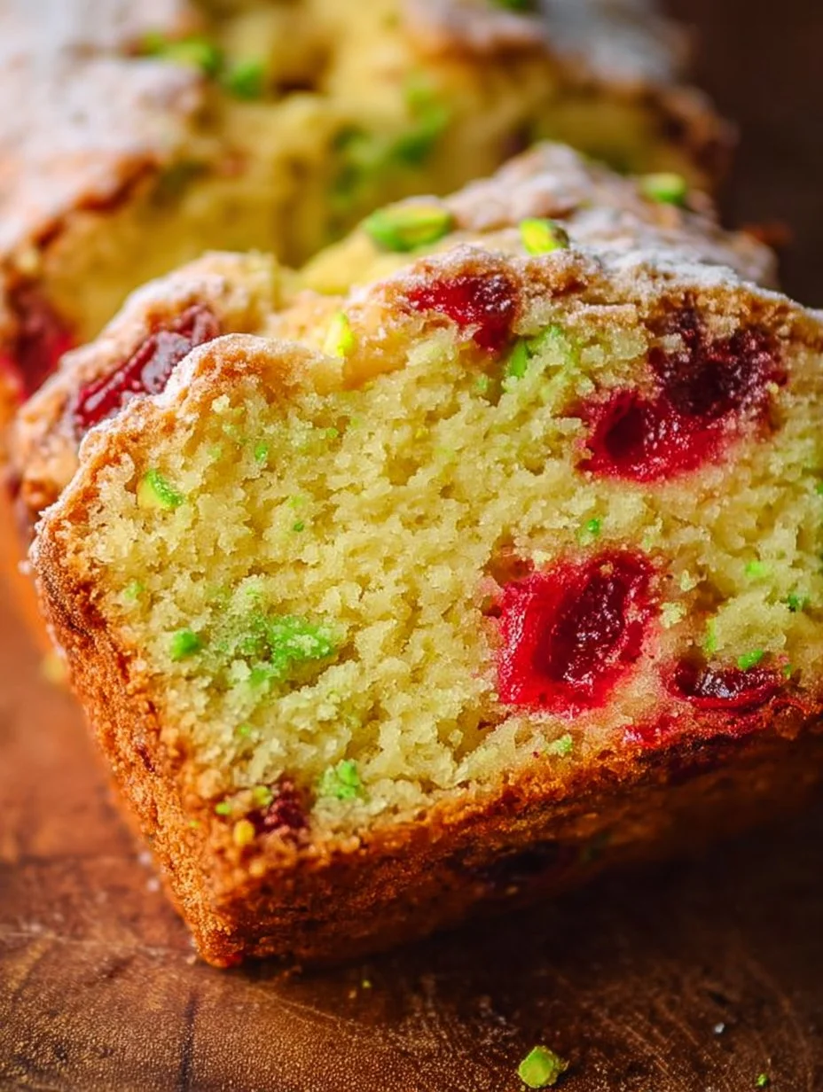 Pistachio Cherry Bread