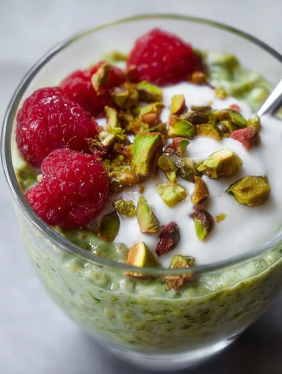 Pistachio Overnight Oats