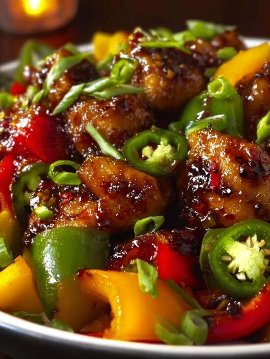 Spicy Jalapeño Chicken Stir-Fry with fresh vegetables