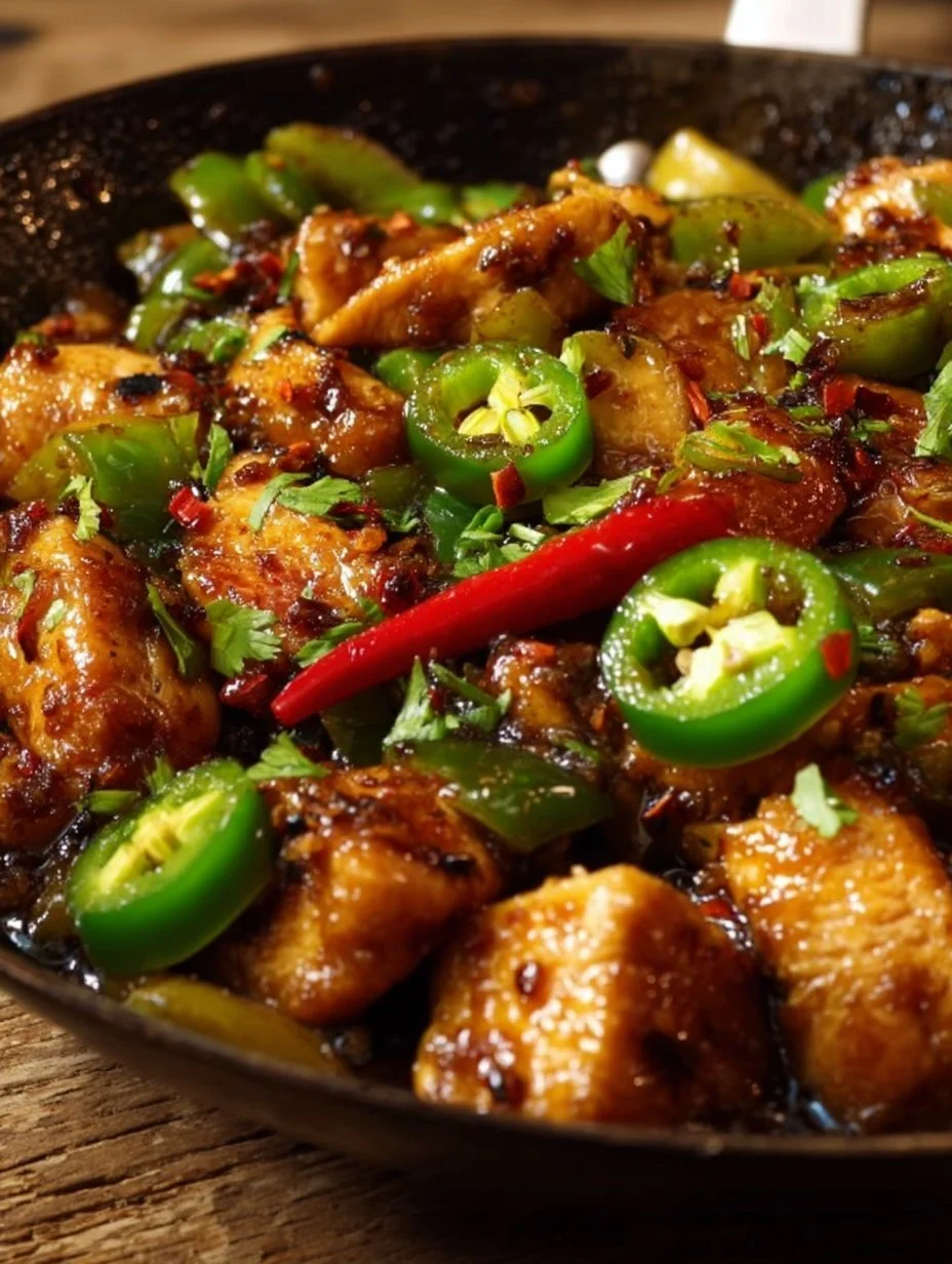 Spicy Jalapeño Chicken Stir-Fry
