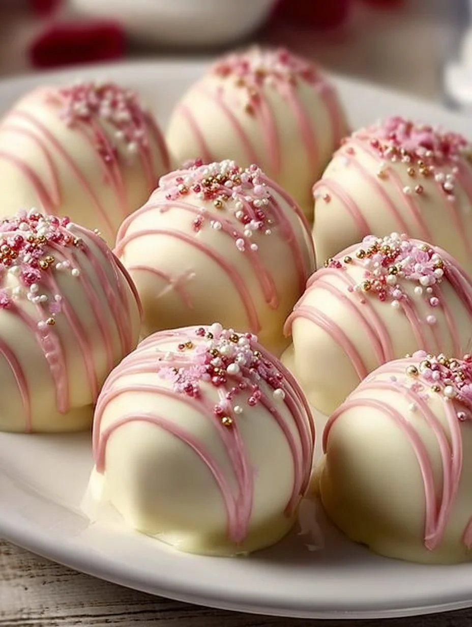 Strawberry Cheesecake Truffle Balls