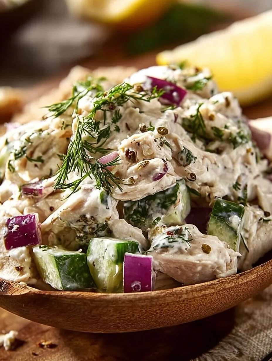 Tzatziki Chicken Salad