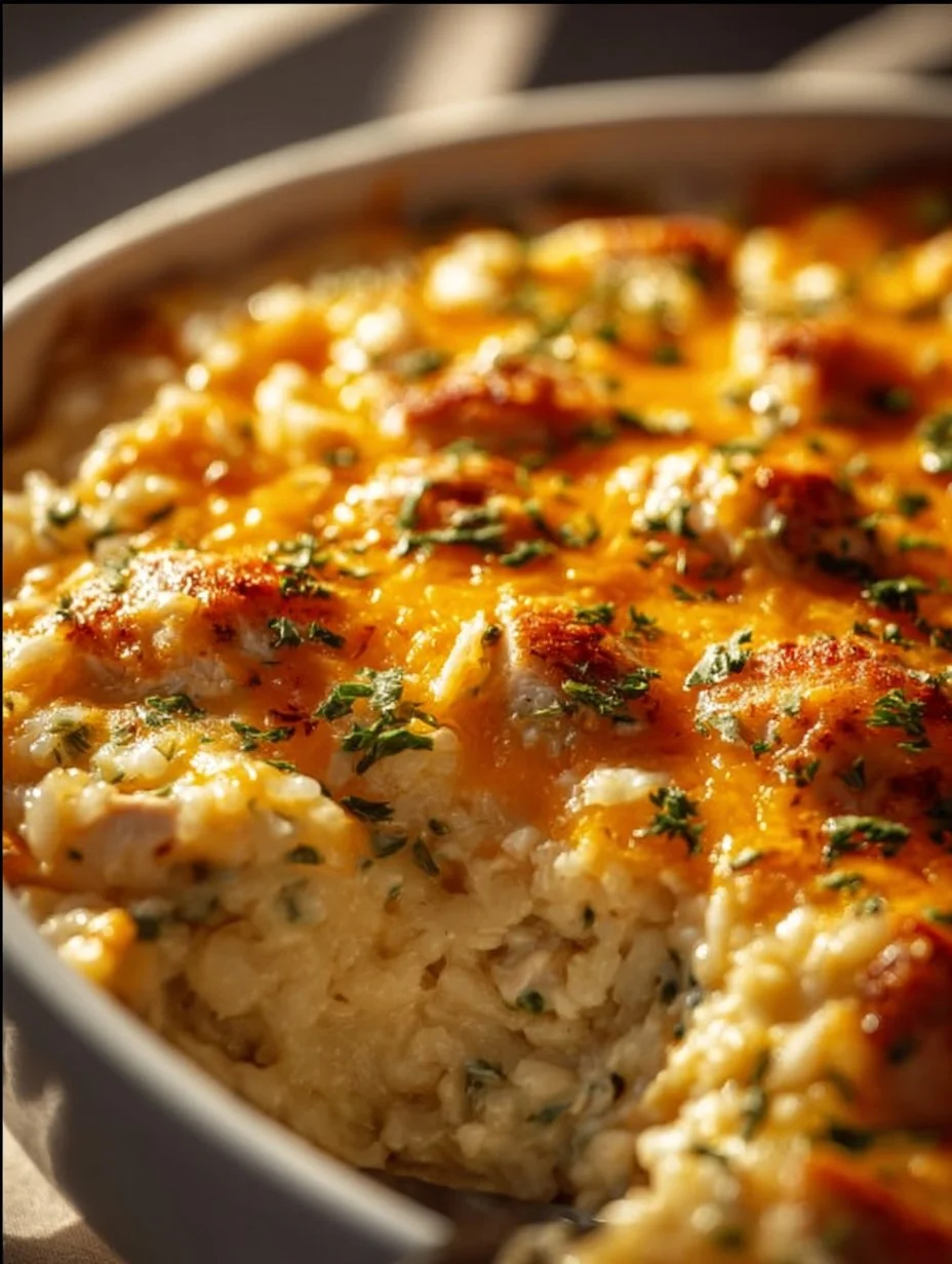 Angel Chicken and Rice Casserole