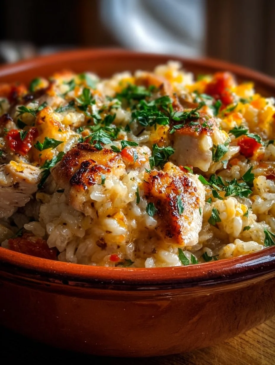 Angel Chicken and Rice Casserole
