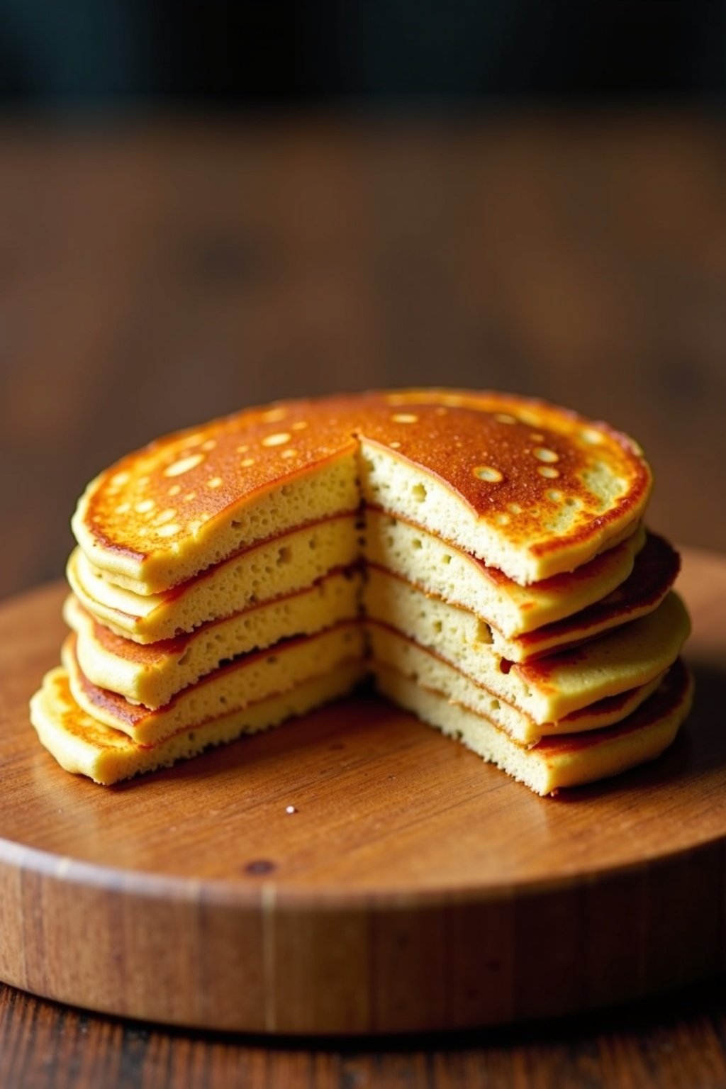Elegant Mother's Day Pancake Brunch Recipe cross-section showing interior texture