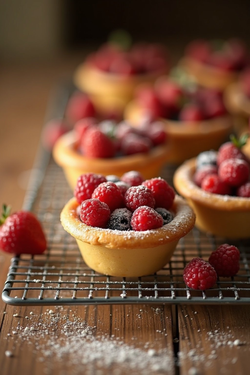 Healthy Fruit tarts recipe