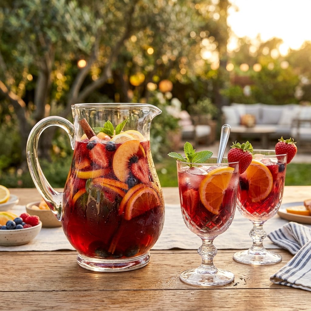 Gourmet Summer sangria Perfection