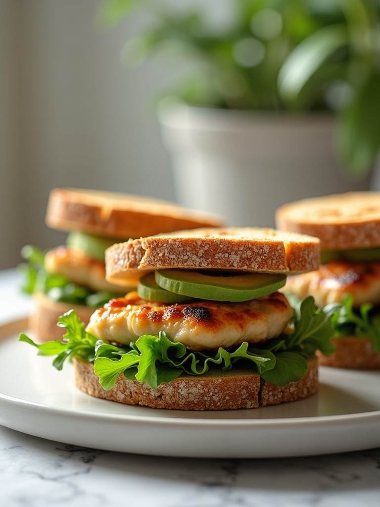 Best Picnic sandwiches — overhead shot