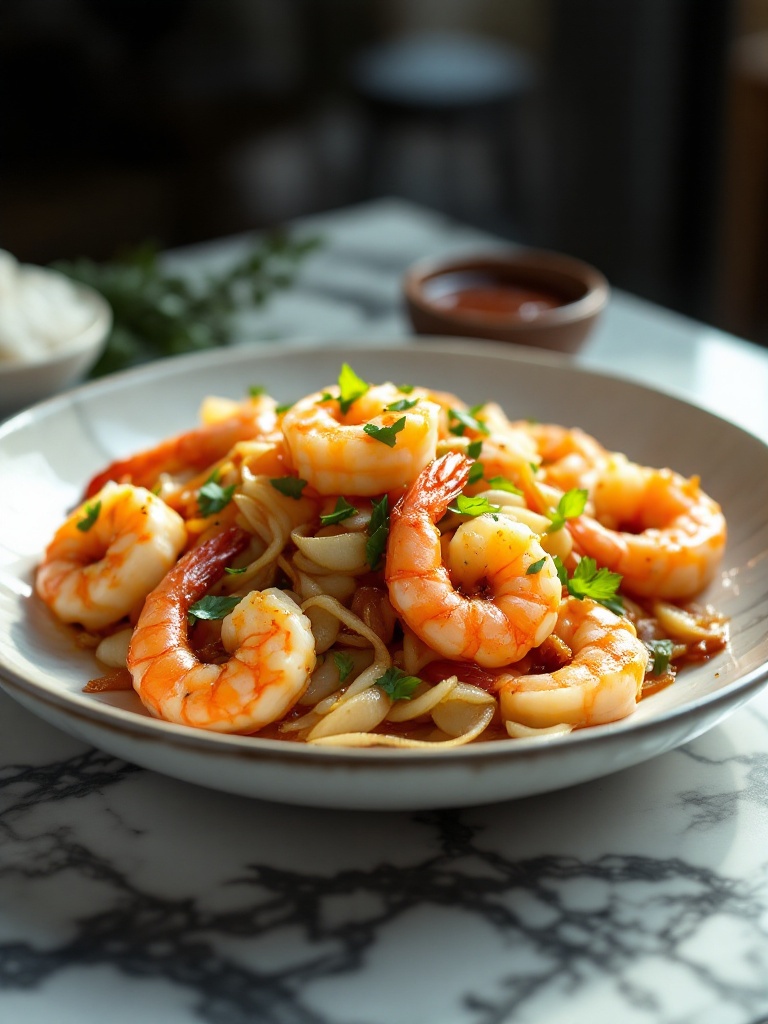 Easy 15 minute meals — overhead shot