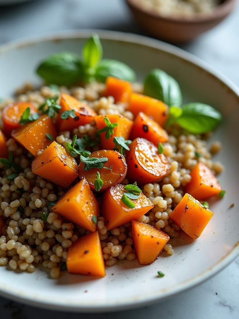 Healthy Easy weeknight dinners — overhead shot